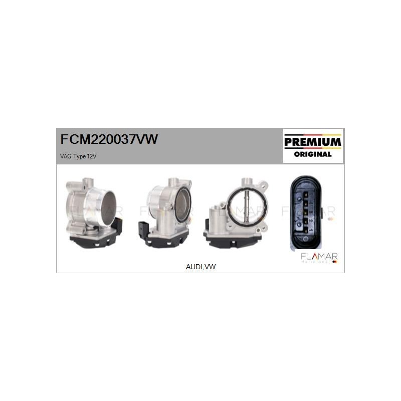 FLAMAR FCM220037VW Cuerpo de mariposa - 1