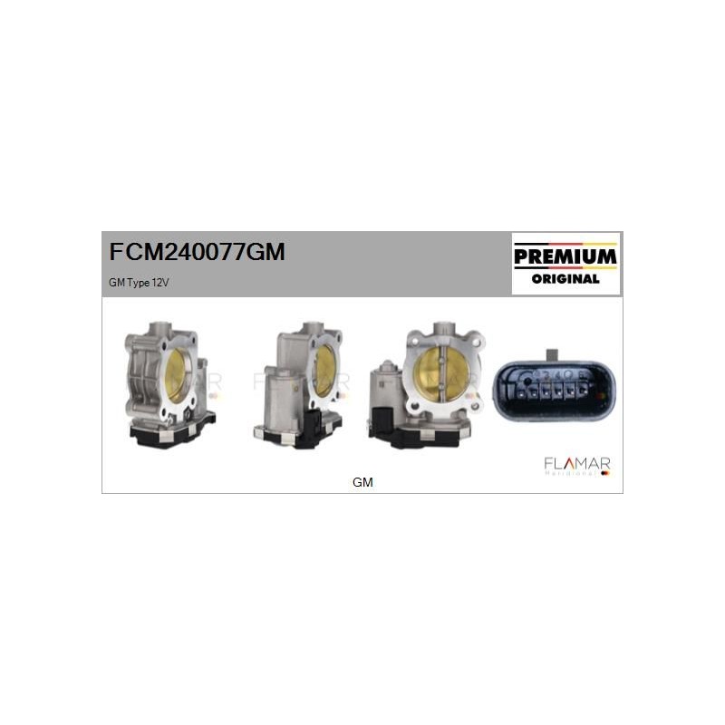FLAMAR FCM240077GM Cuerpo de mariposa - 1