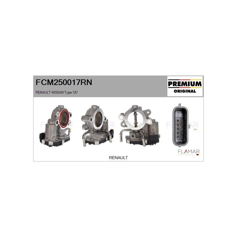 FLAMAR FCM250017RN Cuerpo de mariposa - 1