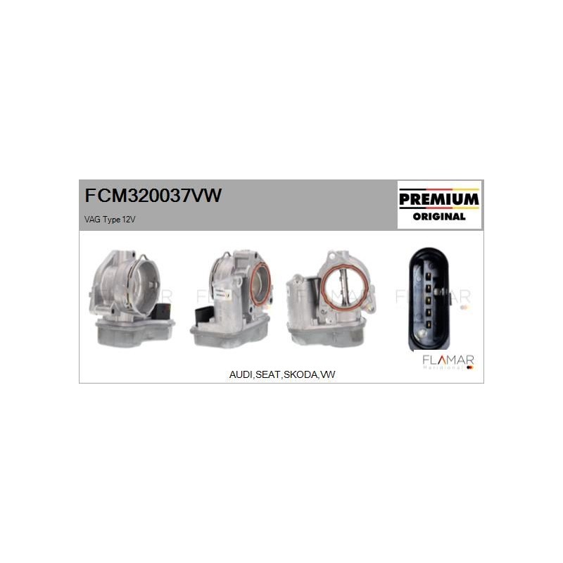 FLAMAR FCM320037VW Cuerpo de mariposa - 1