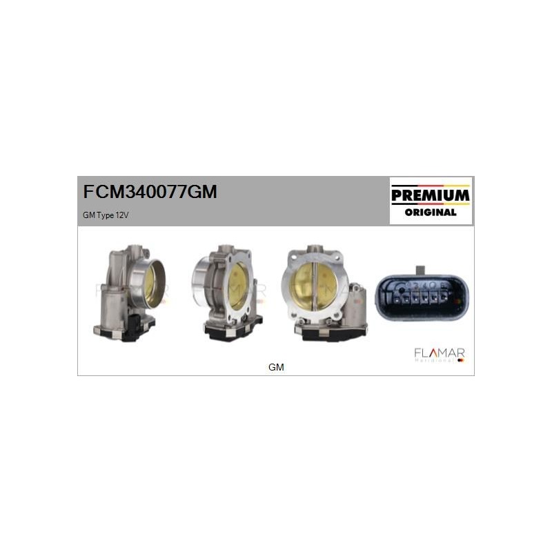 FLAMAR FCM340077GM Cuerpo de mariposa - 1
