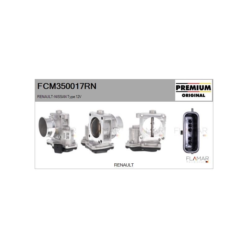 FLAMAR FCM350017RN Cuerpo de mariposa - 1