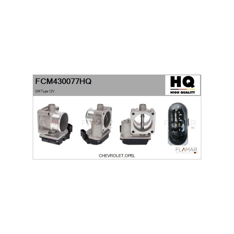 FLAMAR FCM430077HQ Cuerpo de mariposa - 1