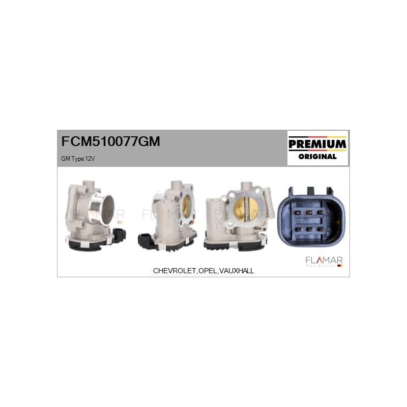 FLAMAR FCM510077GM Cuerpo de mariposa - 1