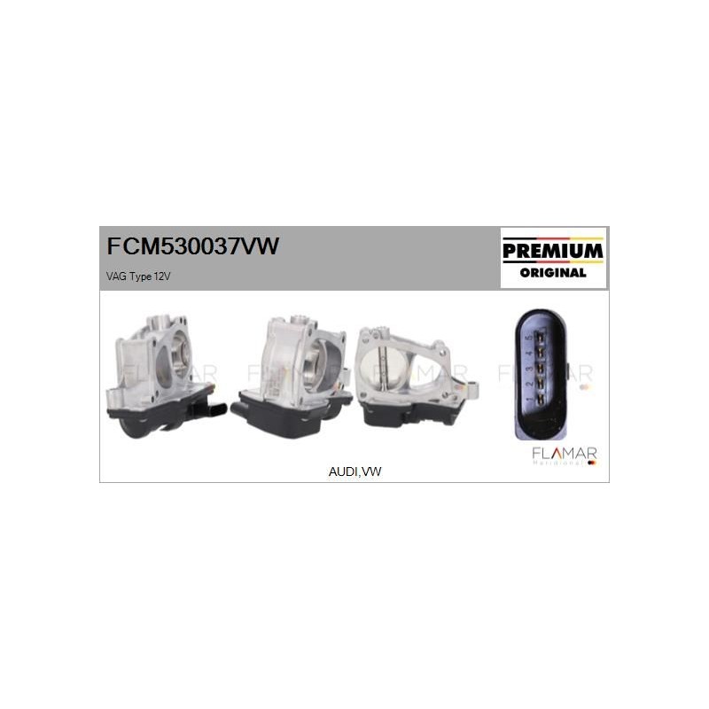 FLAMAR FCM530037VW Cuerpo de mariposa - 1