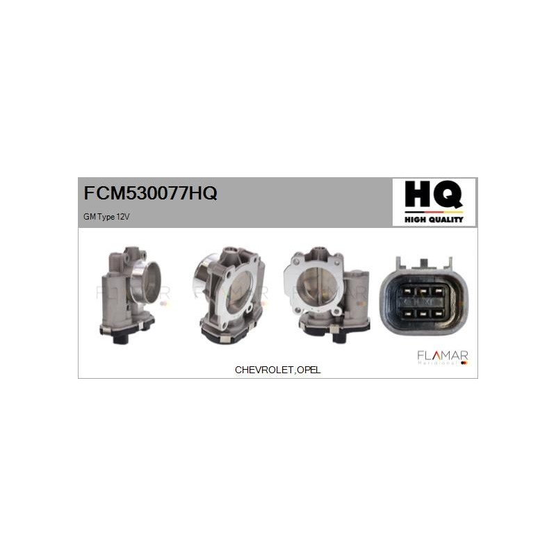 FLAMAR FCM530077HQ Cuerpo de mariposa - 1