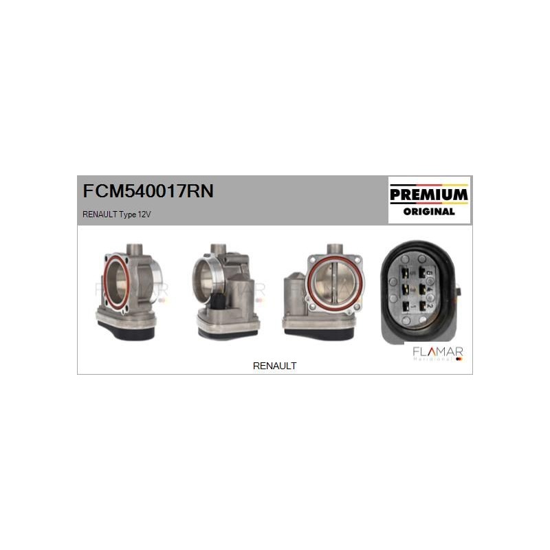 FLAMAR FCM540017RN Cuerpo de mariposa - 1
