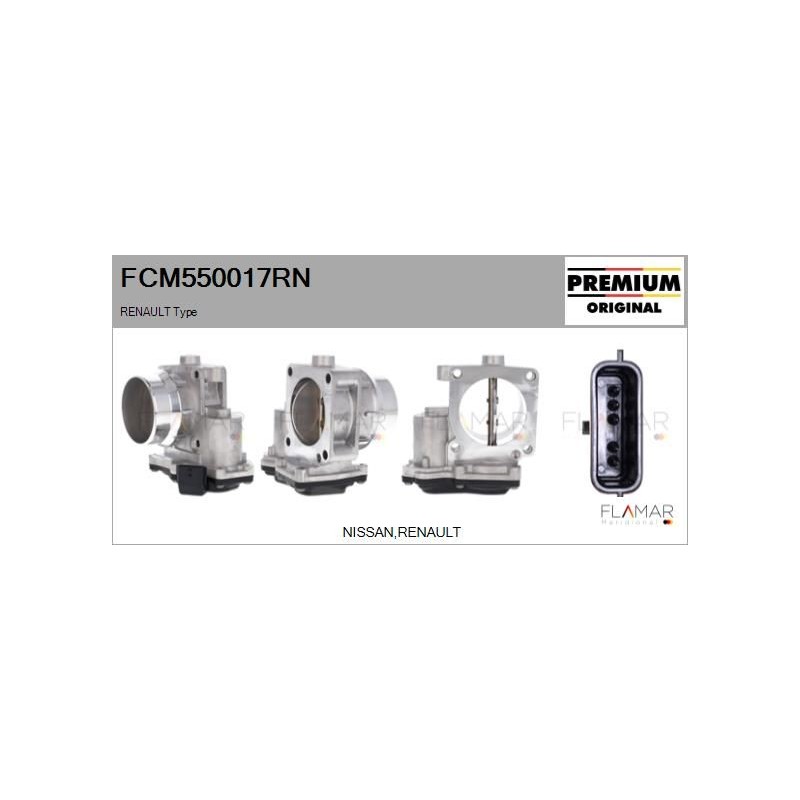FLAMAR FCM550017RN Cuerpo de mariposa - 1