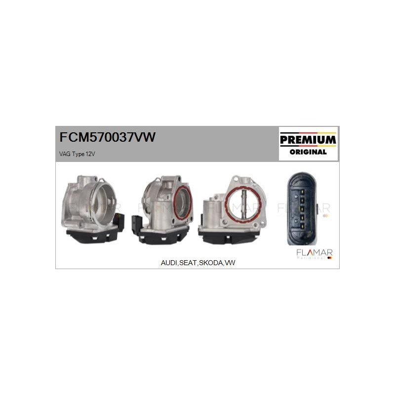 FLAMAR FCM570037VW Cuerpo de mariposa - 1