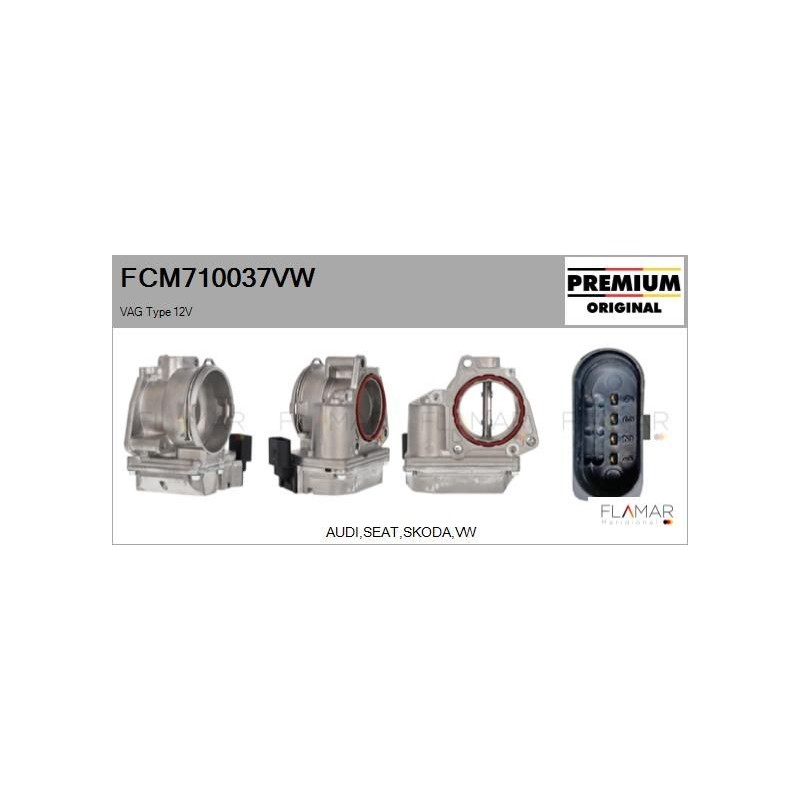 FLAMAR FCM710037VW Cuerpo de mariposa - 1
