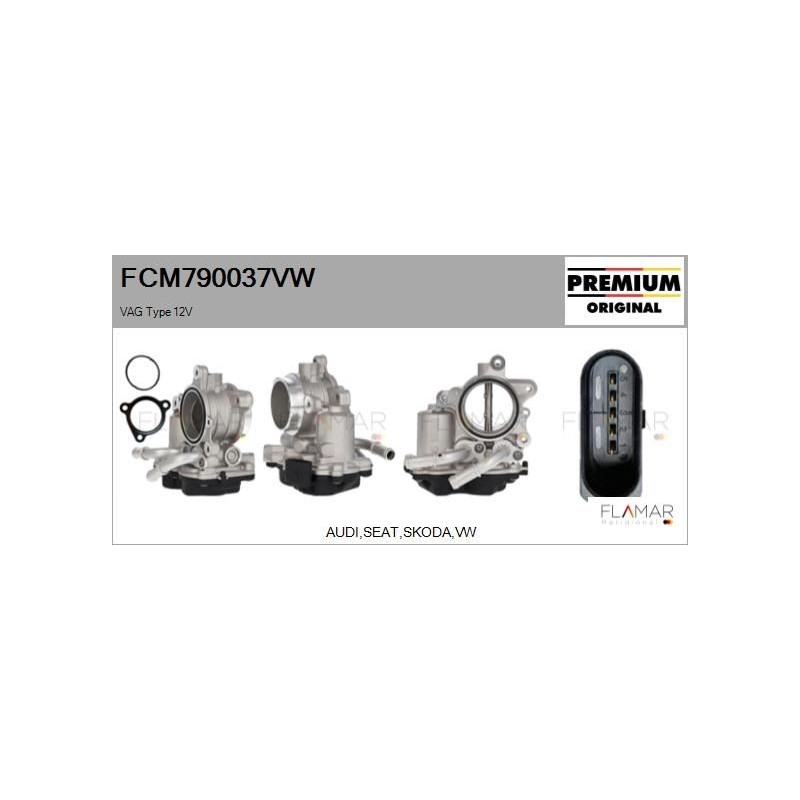 FLAMAR FCM790037VW Cuerpo de mariposa - 1