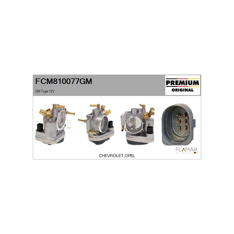 FLAMAR FCM810077GM Cuerpo de mariposa - 1