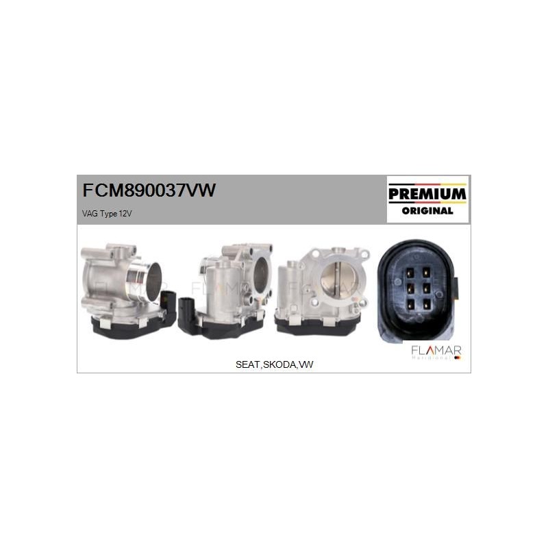 FLAMAR FCM890037VW Cuerpo de mariposa - 1