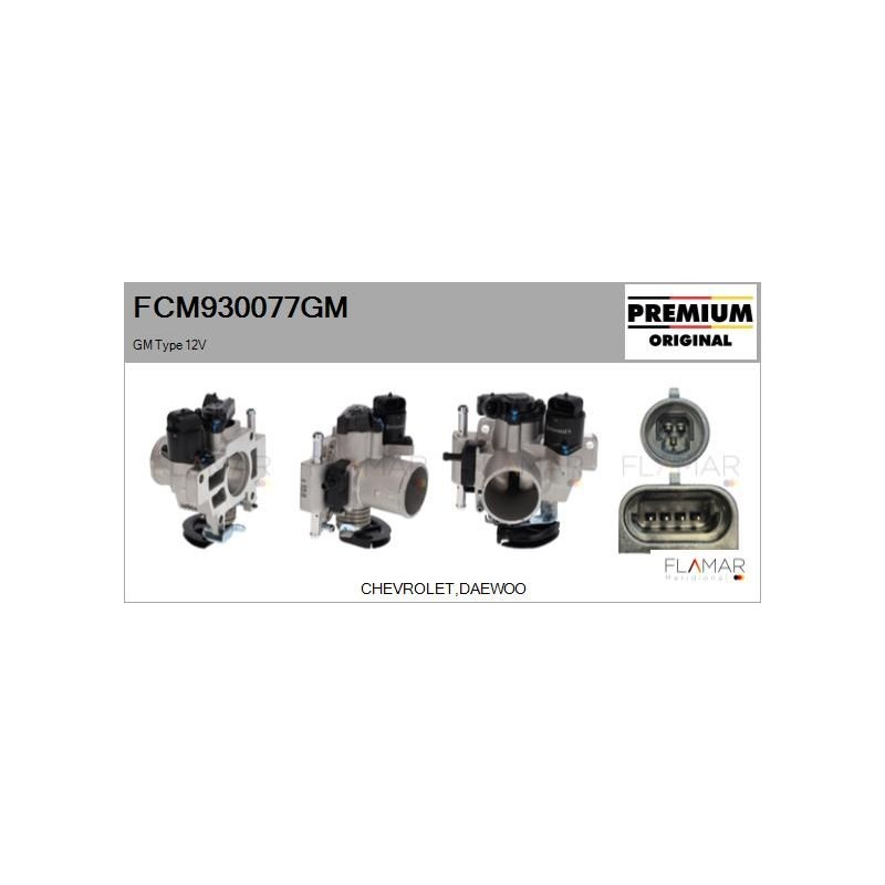 FLAMAR FCM930077GM Cuerpo de mariposa - 1