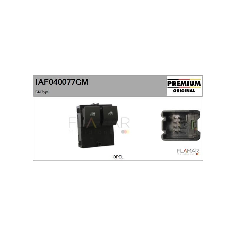 FLAMAR IAF040077GM Interruptor, elevalunas - 1