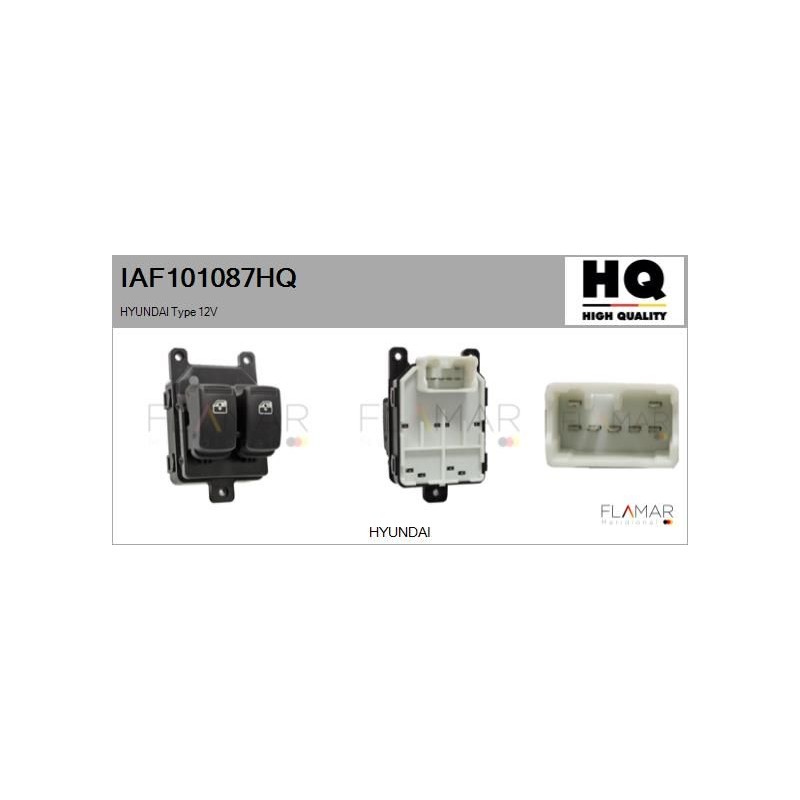 FLAMAR IAF101087HQ Interruptor, elevalunas - 1