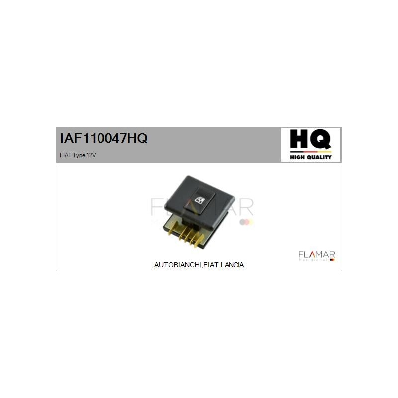 FLAMAR IAF110047HQ Interruptor, elevalunas - 1