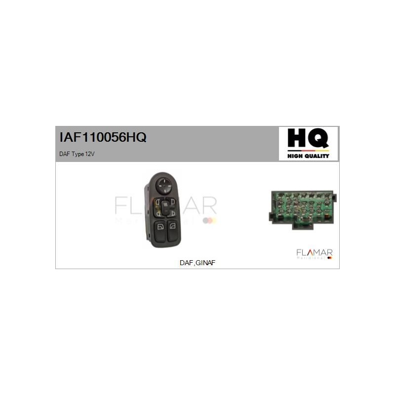 FLAMAR IAF110056HQ Interruptor, elevalunas - 1