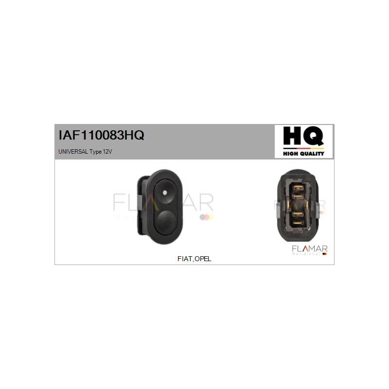 FLAMAR IAF110083HQ Interruptor, elevalunas - 1