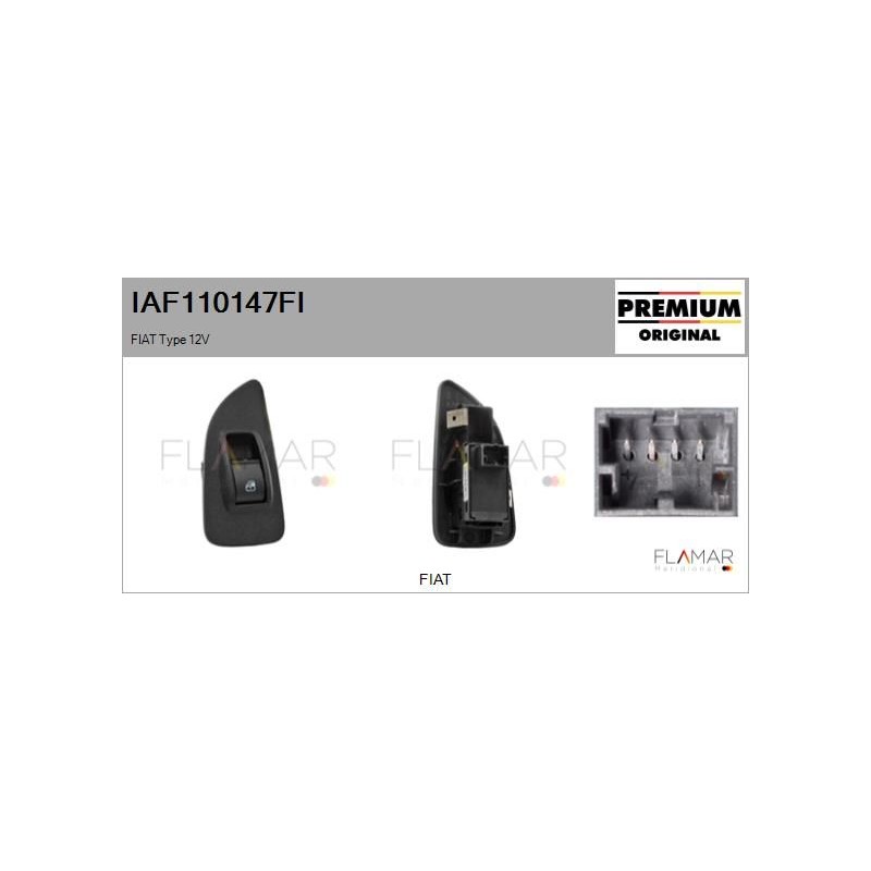 FLAMAR IAF110147FI Interruptor, elevalunas - 1