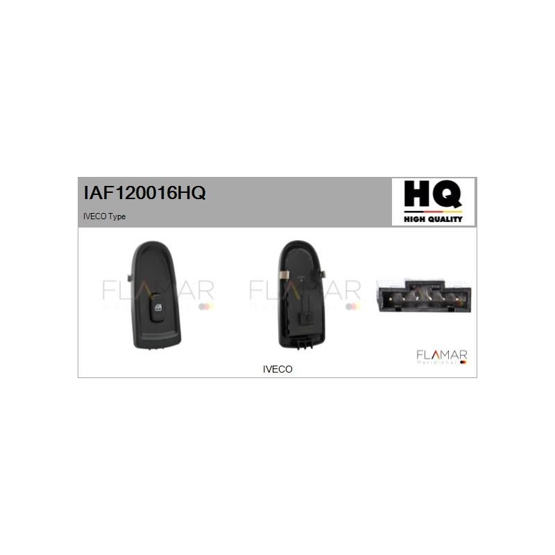 FLAMAR IAF120016HQ Interruptor, elevalunas - 1