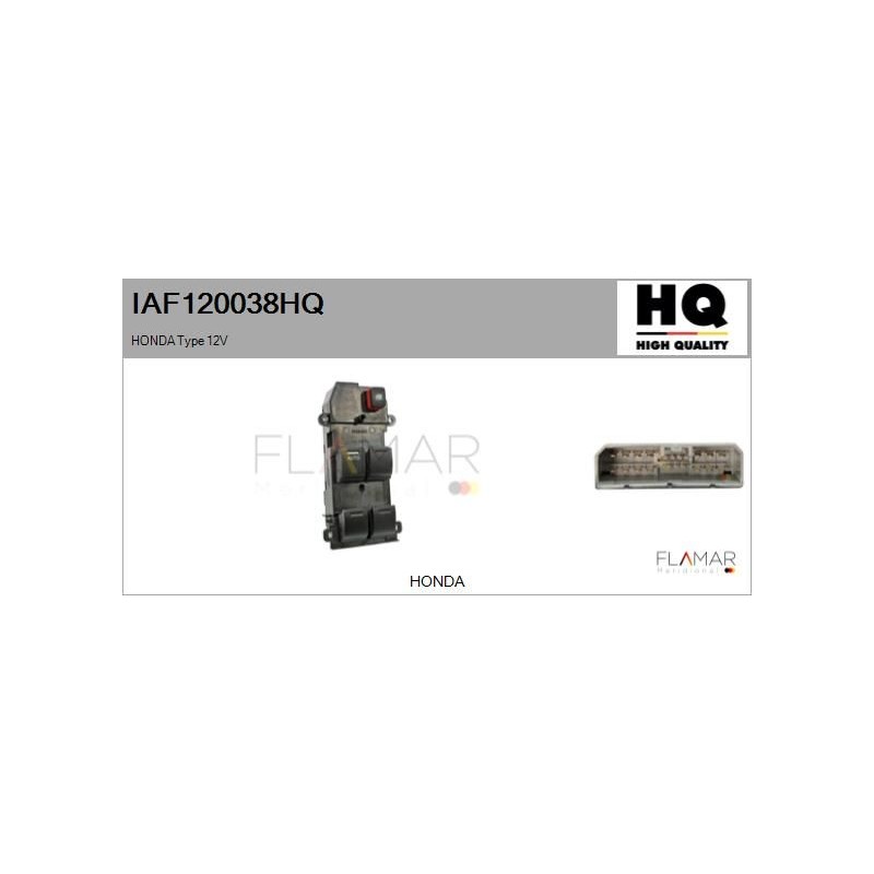 FLAMAR IAF120038HQ Interruptor, elevalunas - 1