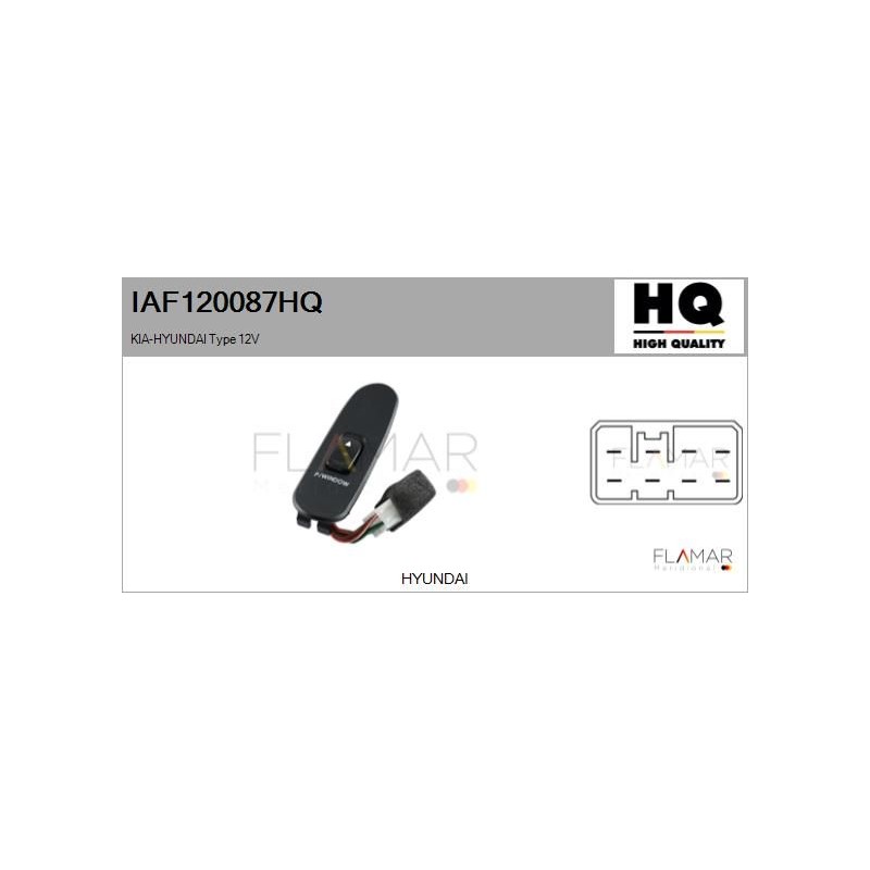 FLAMAR IAF120087HQ Interruptor, elevalunas - 1