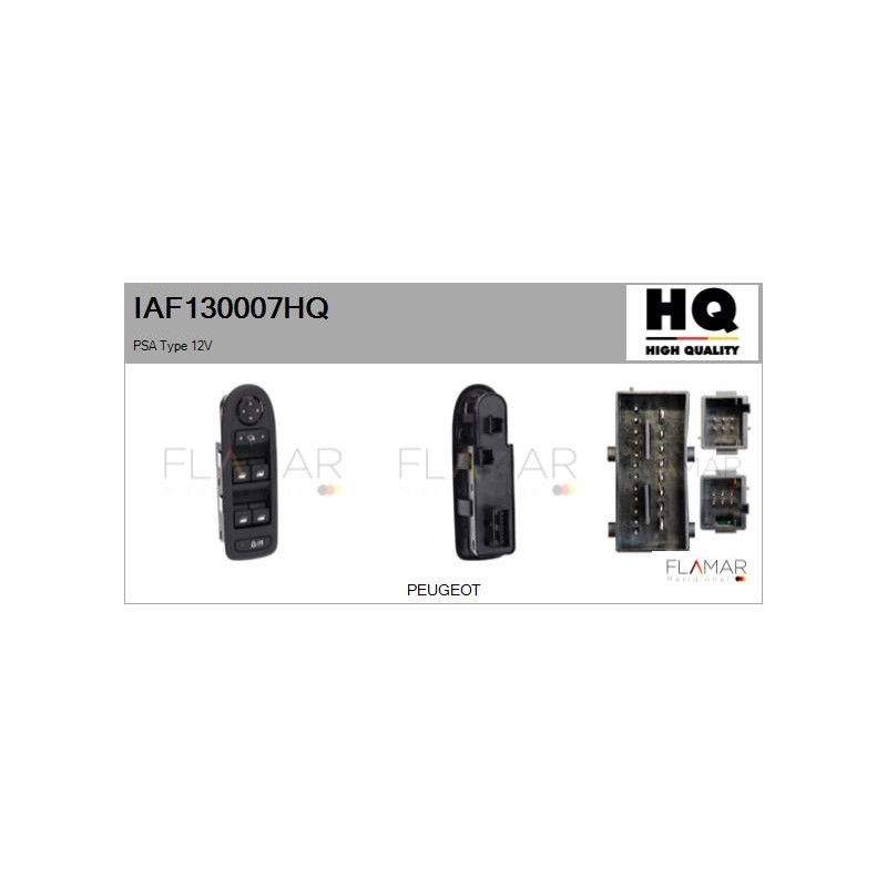 FLAMAR IAF130007HQ Interruptor, elevalunas - 1