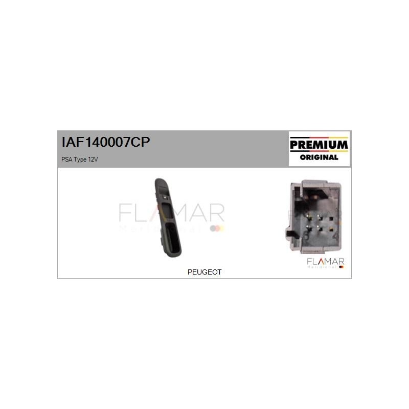 FLAMAR IAF140007CP Interruptor, elevalunas - 1