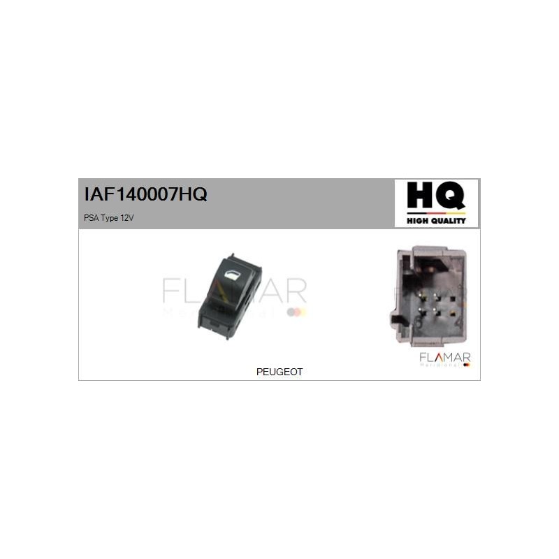 FLAMAR IAF140007HQ Interruptor, elevalunas - 1