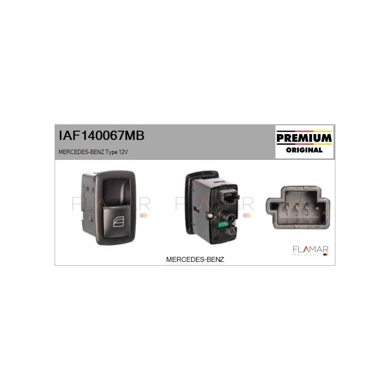 FLAMAR IAF140067MB Interruptor, elevalunas - 1