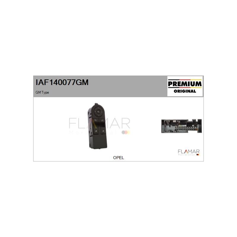FLAMAR IAF140077GM Interruptor, elevalunas - 1