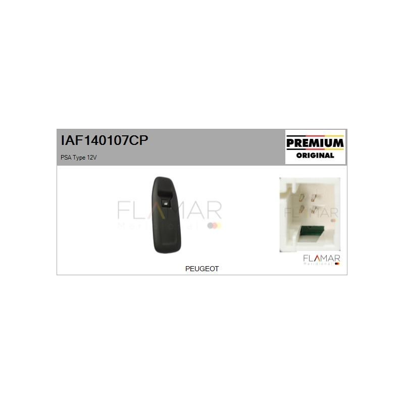 FLAMAR IAF140107CP Interruptor, elevalunas - 1