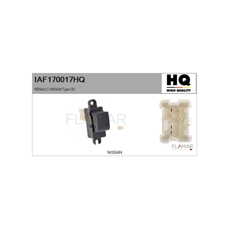 FLAMAR IAF170017HQ Interruptor, elevalunas - 1