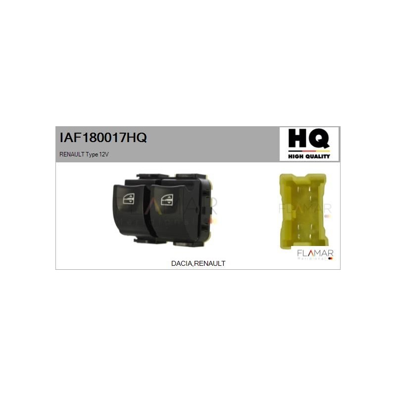 FLAMAR IAF180017HQ Interruptor, elevalunas - 1