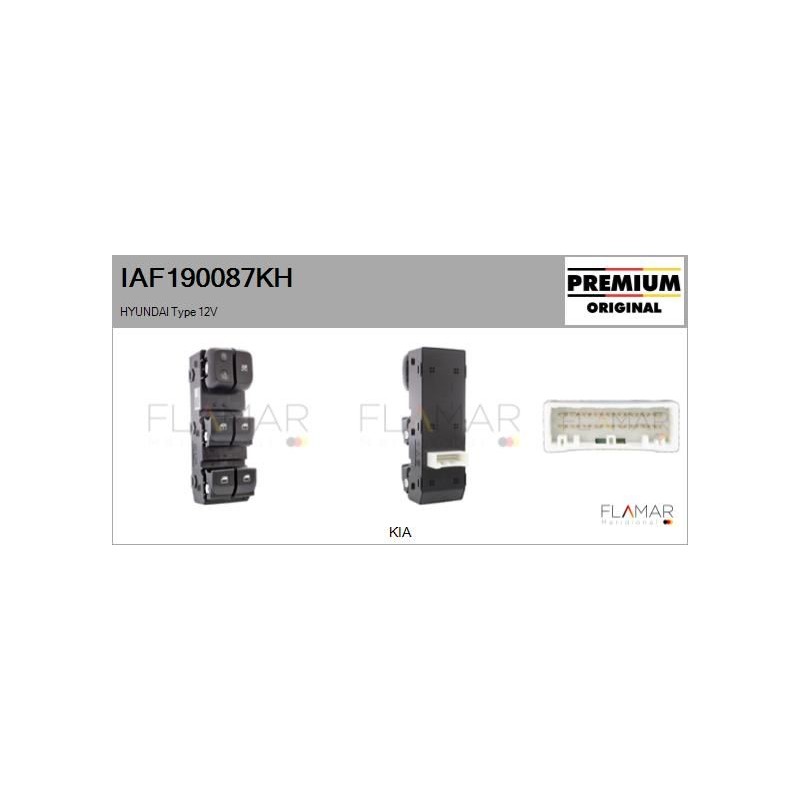FLAMAR IAF190087KH Interruptor, elevalunas - 1