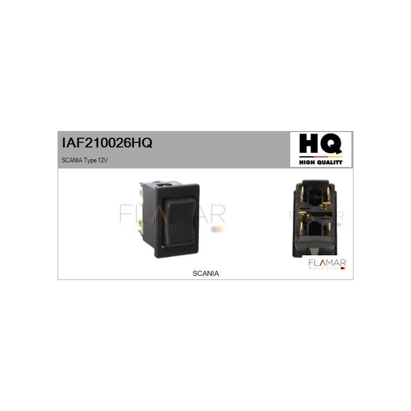FLAMAR IAF210026HQ Interruptor, elevalunas - 1