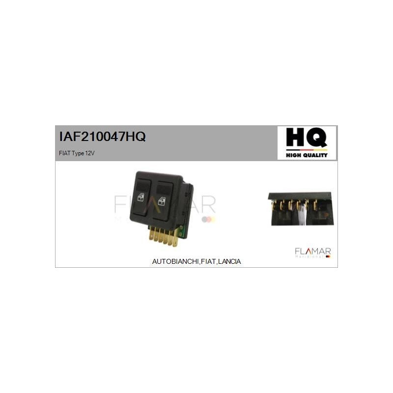 FLAMAR IAF210047HQ Interruptor, elevalunas - 1