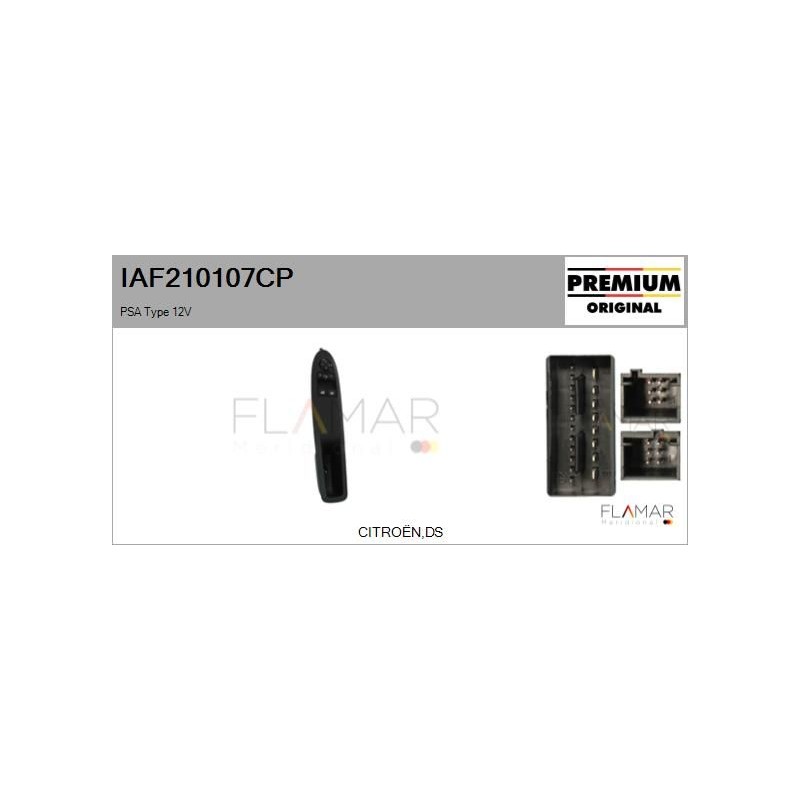 FLAMAR IAF210107CP Interruptor, elevalunas - 1