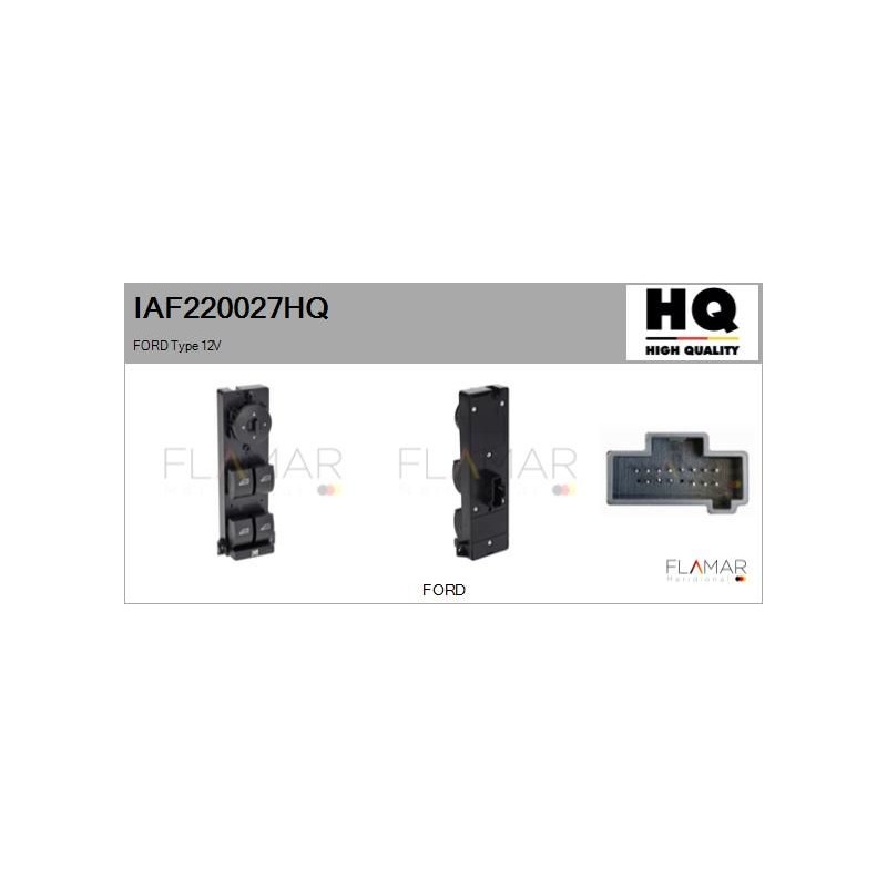 FLAMAR IAF220027HQ Interruptor, elevalunas - 1