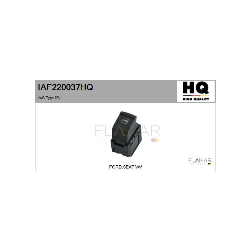 FLAMAR IAF220037HQ Interruptor, elevalunas - 1
