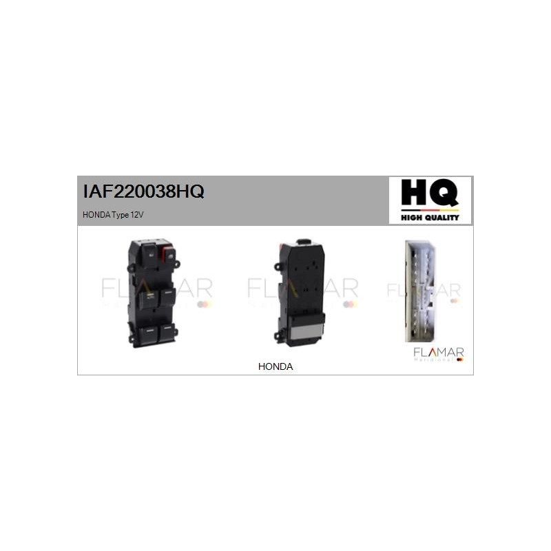 FLAMAR IAF220038HQ Interruptor, elevalunas - 1