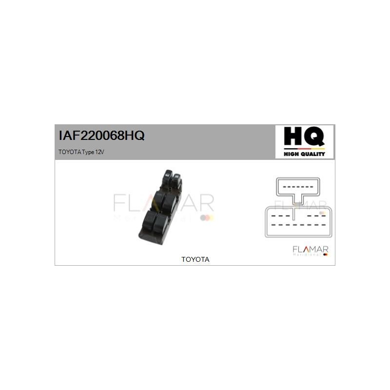 FLAMAR IAF220068HQ Interruptor, elevalunas - 1