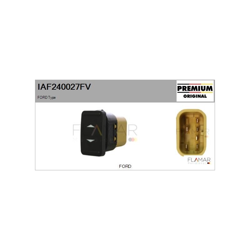 FLAMAR IAF240027FV Interruptor, elevalunas - 1