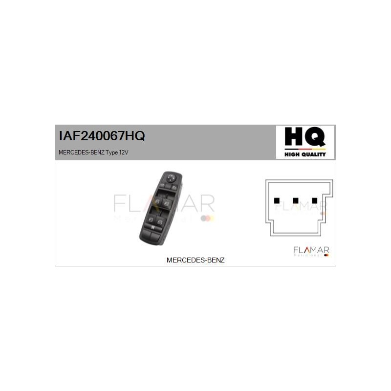 FLAMAR IAF240067HQ Interruptor, elevalunas - 1