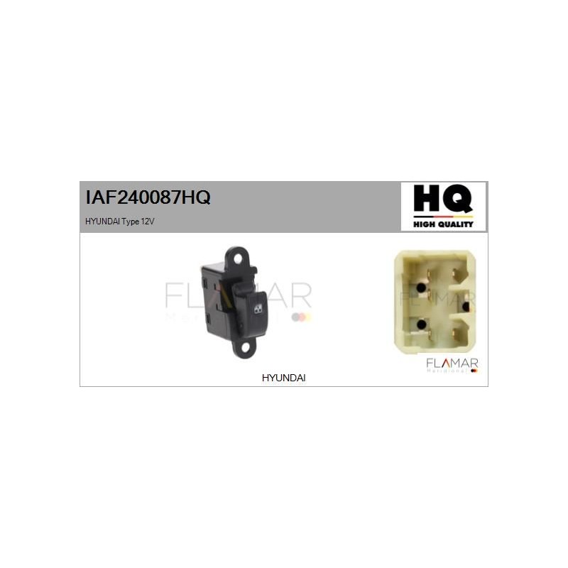 FLAMAR IAF240087HQ Interruptor, elevalunas - 1