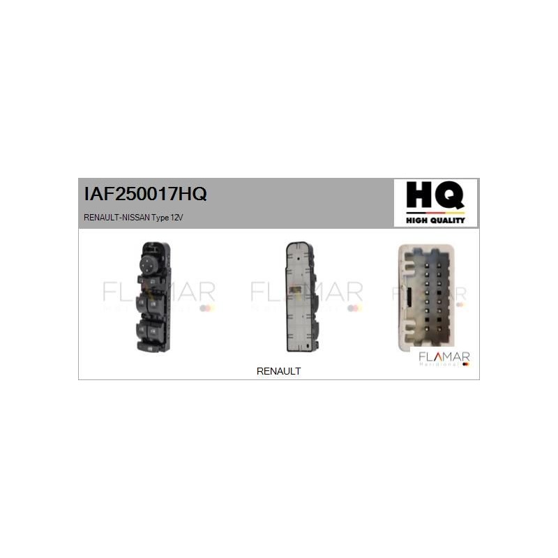FLAMAR IAF250017HQ Interruptor, elevalunas - 1