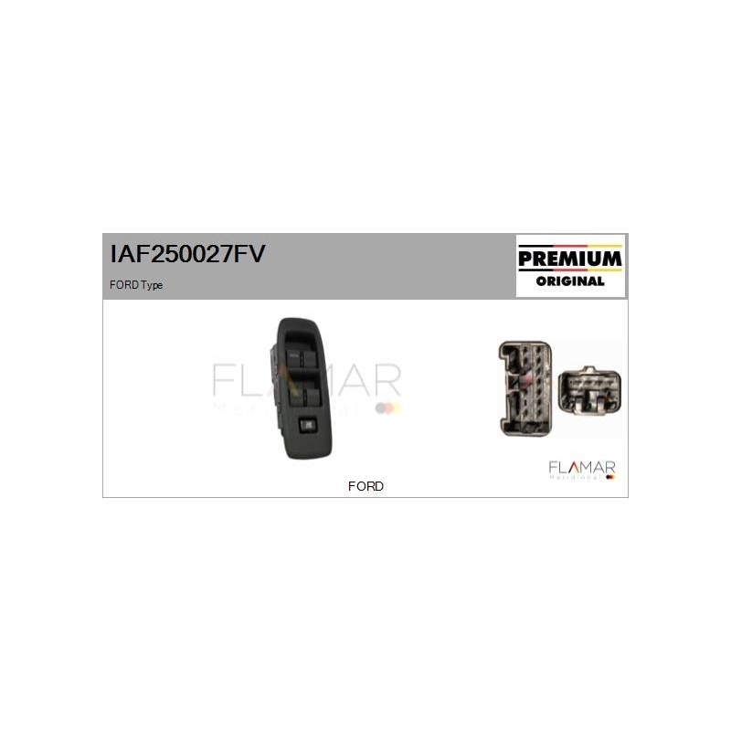 FLAMAR IAF250027FV Interruptor, elevalunas - 1
