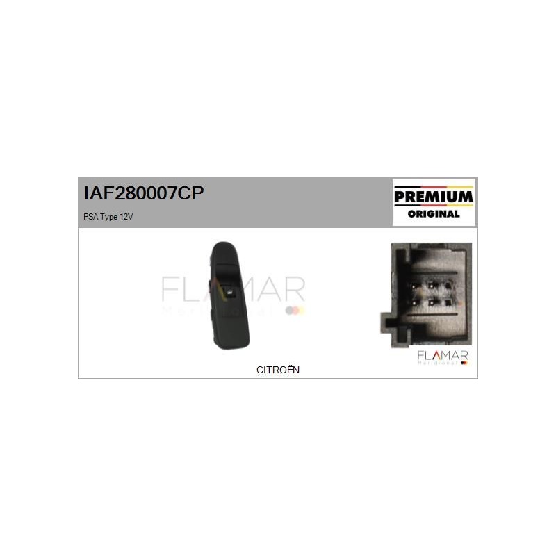 FLAMAR IAF280007CP Interruptor, elevalunas - 1