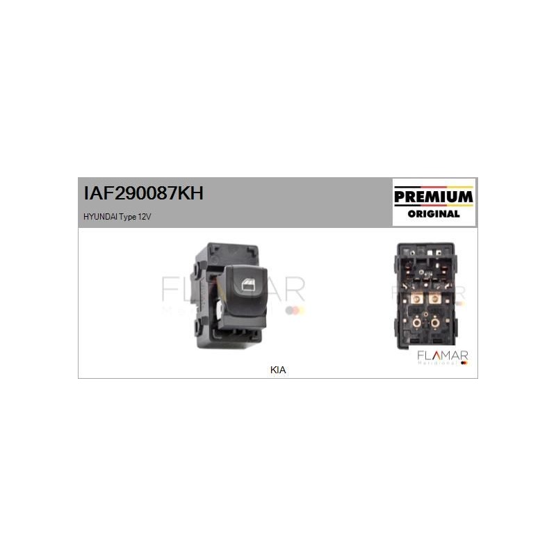 FLAMAR IAF290087KH Interruptor, elevalunas - 1